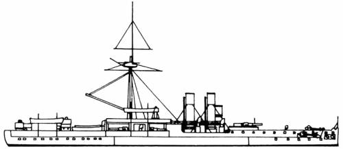 SMS Sachsen (Battleship) (1878)
