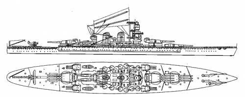 RN Vittorio Veneto (Battleship) (1942)
