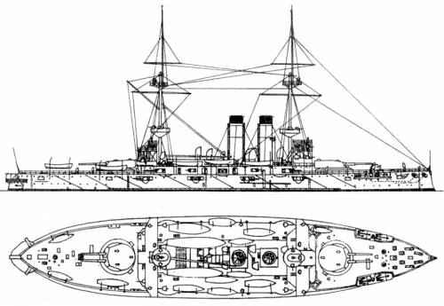 IJN Asahi (Battleship) (1905)