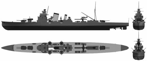 IJN Furutaka (Heavy Cruiser) (1941)