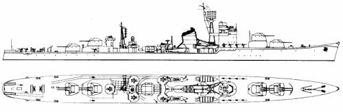 IJN Fuyuzuki (Destroyer) (1944)