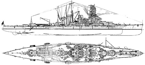 IJN Haruna 1936 (Battleship)