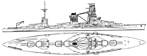 IJN Hyuga 1932 [Battleship]