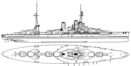 IJN Ise 1917 [Battleship]