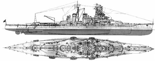 IJN Kirishima (Battleship) (1941)