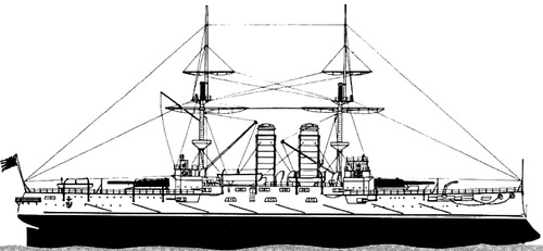 IJN Mikasa 1905 [Battleship]