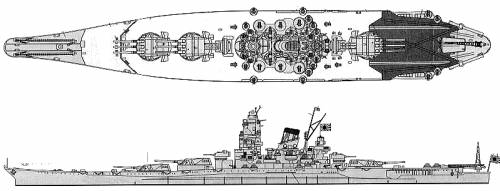 IJN Musashi (Battleship) (1944)