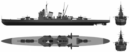 IJN Nachi (Heavy Cruiser) (1940)