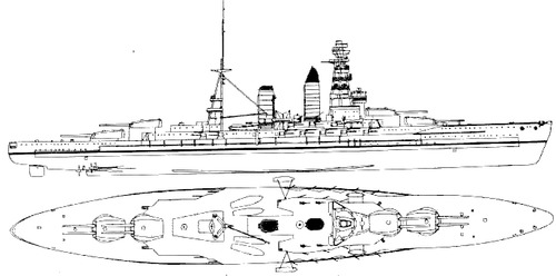 IJN Nagato 1921 [Battleship]