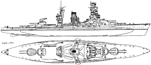 IJN Nagato 1944 [Battleship]