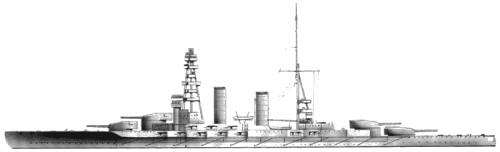 IJN Nagato (Battleship) (1917)