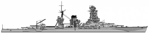 IJN Nagato (Battleship) (1941)
