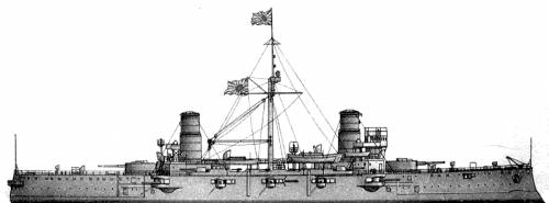 IJN Nisshin (Armoured Cruiser) (1904)