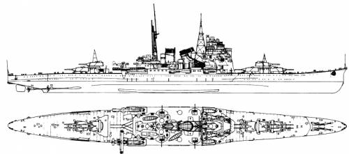 IJN Takao (Heavy Cruiser) (1943)