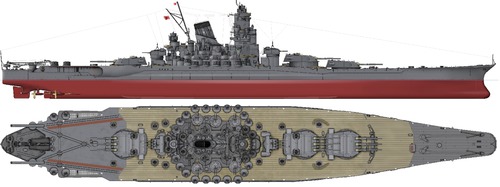 IJN Yamato 1945 [Battleship]
