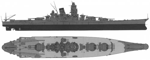 IJN Yamato (Battleshhip) (1941)