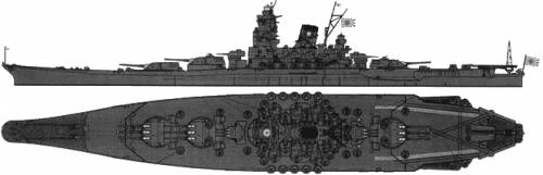 IJN Yamato (Battleshhip) (1942)
