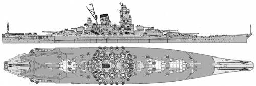 IJN Yamato (Battleship) (1943)