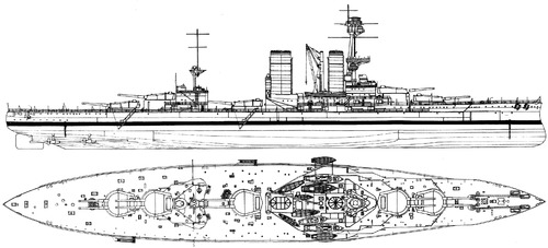 HMS Canada 1917 [Battleship]