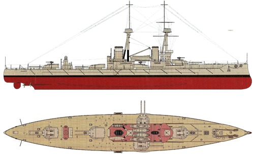 HMS Collingwood 1910 (Battleship)