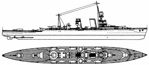HMS Hawkins (Cruiser) (1937)