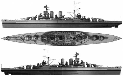 HMS Hood (Batttlecruiser) (1941)