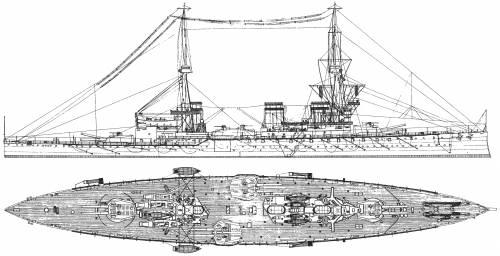 HMS Indomitable (Battleship) (1906)