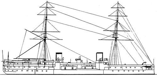 HMS Inflexible 1882 (Battleship)
