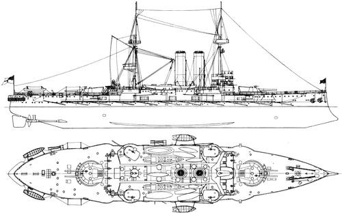 HMS King Edward VII 1905 [Battleship]