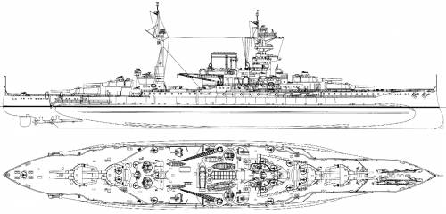 HMS Malaya (Battleship) (1943)