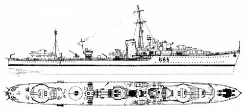 HMS Nerissa (Destroyer) (1940)