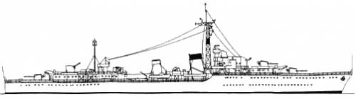 HMS Nubian (Tribal Class Destroyer) (1945)