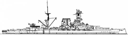 HMS Queen Elizabeth (Battleship) (1936)