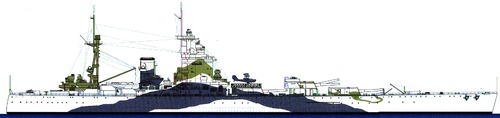 HMS Rodney 1943 [Battleship]