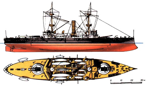 HMS Royal Sovereign 1892 [Battleship]