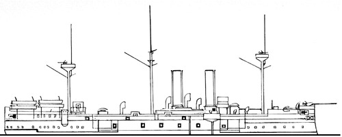 HMS Superb 1892 {Battleship)