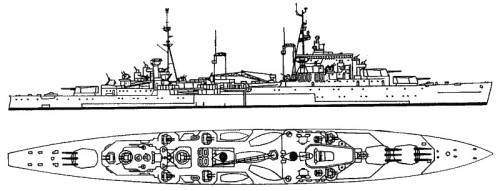 HMS Swiftsure (Light Cruiser) (1945)