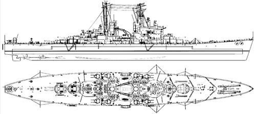 HMS Vanguard 1948 [Battleship]