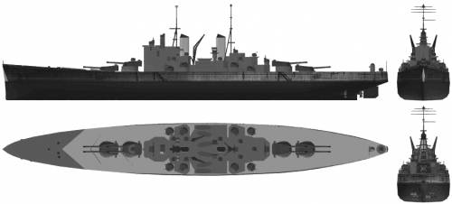 HMS Vanguard (Battleship) (1946)