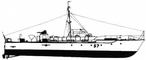 HMS Vosper MTB-57