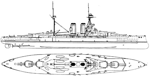HMS Warspite 1916 [Battleship]