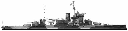 HMS Warspite (Battleship) (1941)