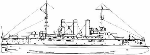 USS BB-15 Georgia (1909)