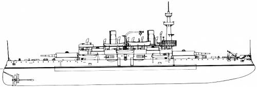 USS BB-1 Indiana