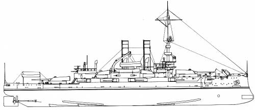 USS BB-23 Mississippi (1909)