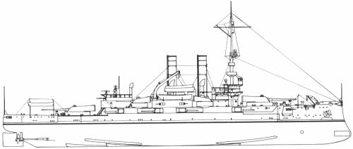 USS BB-23 Mississippi (1912)