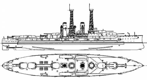 USS BB-28 Delaware