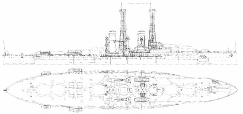 USS BB-28 Delaware