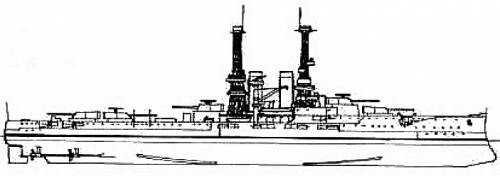 USS BB-30 Florida