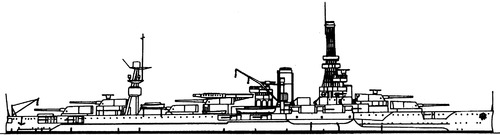USS BB-32 Wyoming 1929 [Battleship]